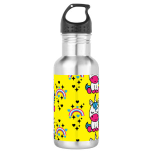 Little Girls Unicorn Pony 532 Ml Water Bottle