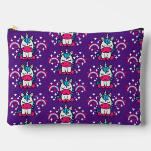 Little Girls Unicorn Pony Accessory Pouch