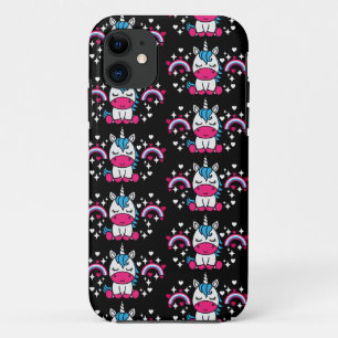 Little Girls Unicorn Pony iPhone 11 Case