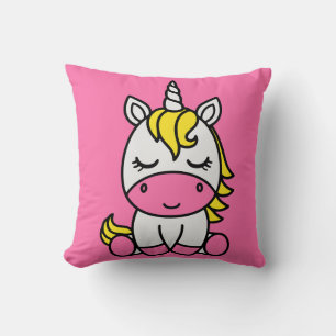 Little Girls Unicorn Pony Cushion
