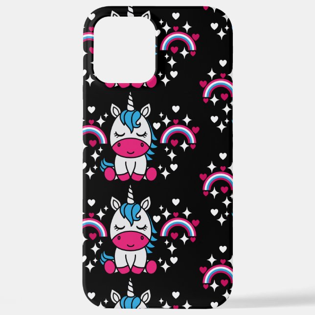 Little Girls Unicorn Pony iPhone Case (Back)