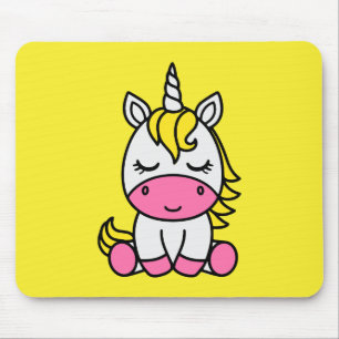 Little Girls Unicorn Pony Mouse Mat
