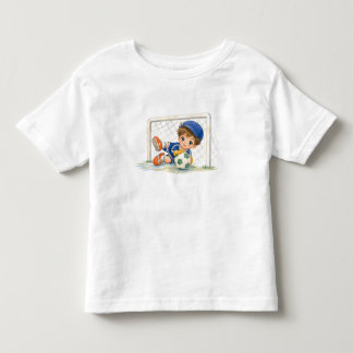 Little Goalie in Action Toddler T-Shirt