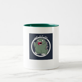 Little Godzilla Two-Tone Coffee Mug