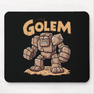 Little Golem Back To School Kid Golem Mouse Mat
