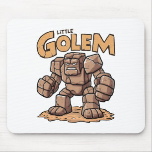 Little Golem Ck To School Kid Golem Mouse Mat