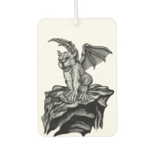 Little Golem Gargoyle Car Air Freshener