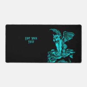 Little Golem Gargoyle Desk Mat