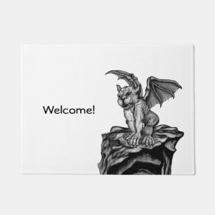 Little Golem Gargoyle Doormat