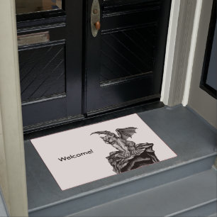 Little Golem Gargoyle Doormat
