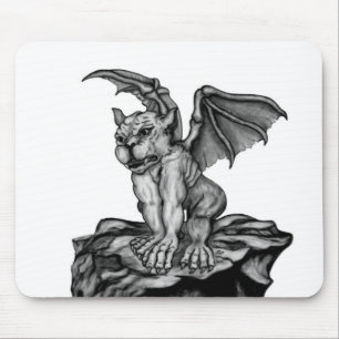 Little Golem Gargoyle Mouse Mat