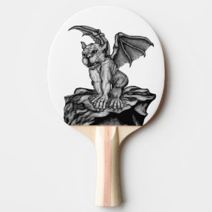 Little Golem Gargoyle Ping Pong Paddle