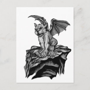 Little Golem Gargoyle Postcard