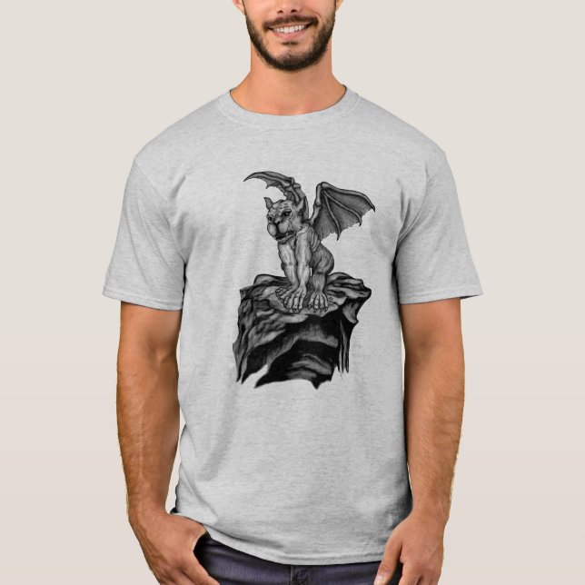 Little Golem Gargoyle T-Shirt (Front)