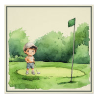 Little Golfer in Training – Golf-Themed Nursery
