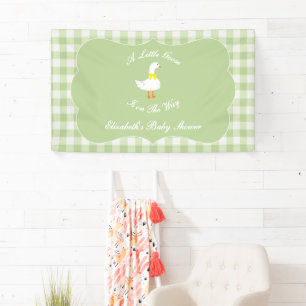Little Goose Baby Shower Banner