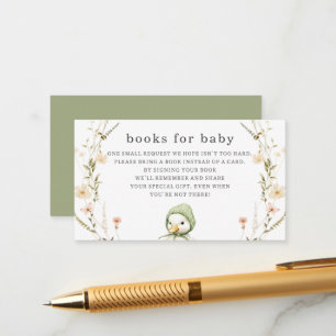 Little Goose Book Request Enclosure Card