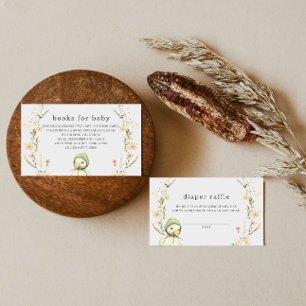Little Goose Diaper Raffle Enclosure Card