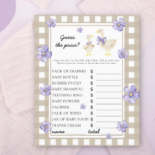 Little goose - Guess the price! Game