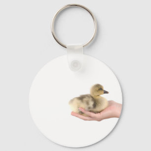 little goose in one hand key ring