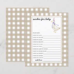 Little Goose Wishes for baby