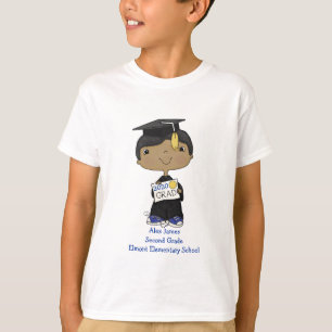 Little Graduate Boy Dark Skin T-Shirt