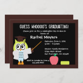 Little Graduate Owl Invite (Front/Back)