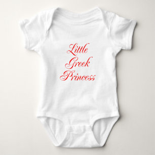 Little Greek Princess Baby Bodysuit
