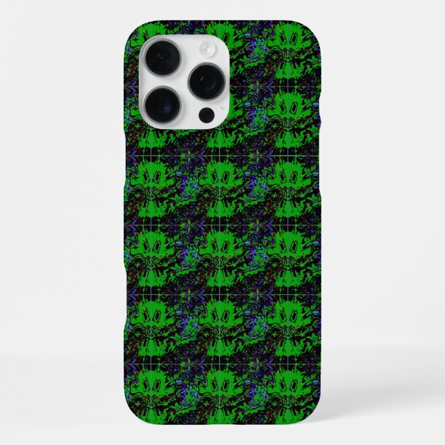 Little green Devil iPhone Case (Back)
