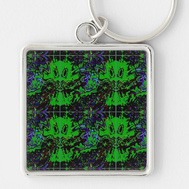 Little green Devil Key Ring (Front)