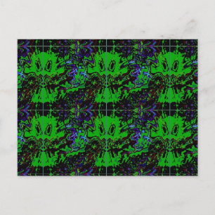 Little green Devil Postcard