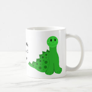 Little Green Dinosaurs Coffee Mug