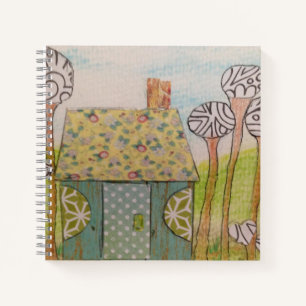 Little Green House Notebook