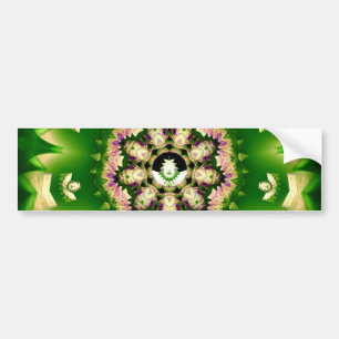 Little Green Man Bumper Sticker