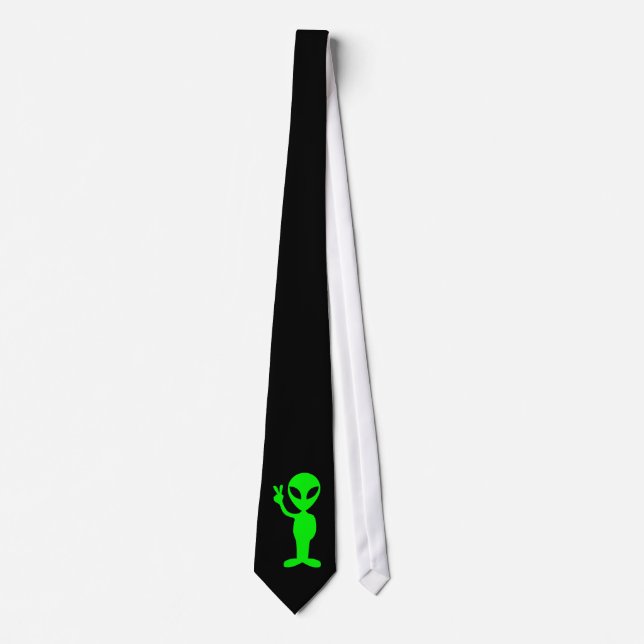 Little Green Man Tie (Front)