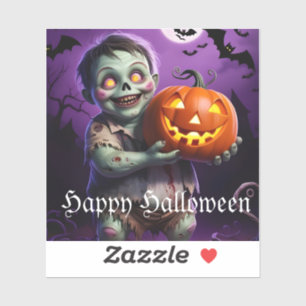 Little Green Monster & Pumpkin Friend