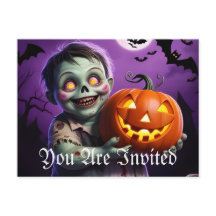 Little Green Monster & Pumpkin Friend