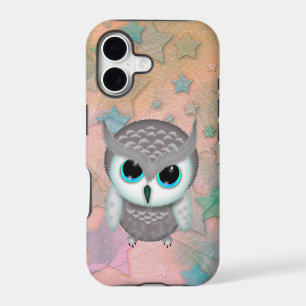 Little Grumpy Horned Owl Illustration
