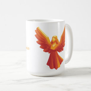 Little Guardian Angel orange color Coffee Mug