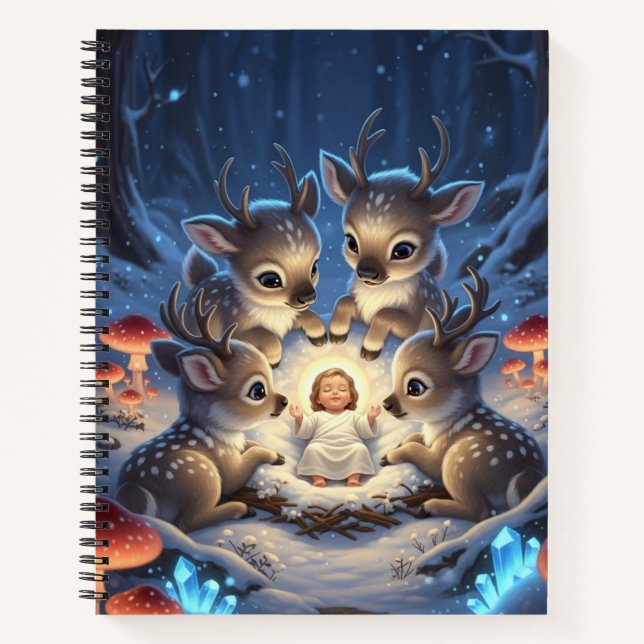 Little Guardians Of Winter Notebook (Front)