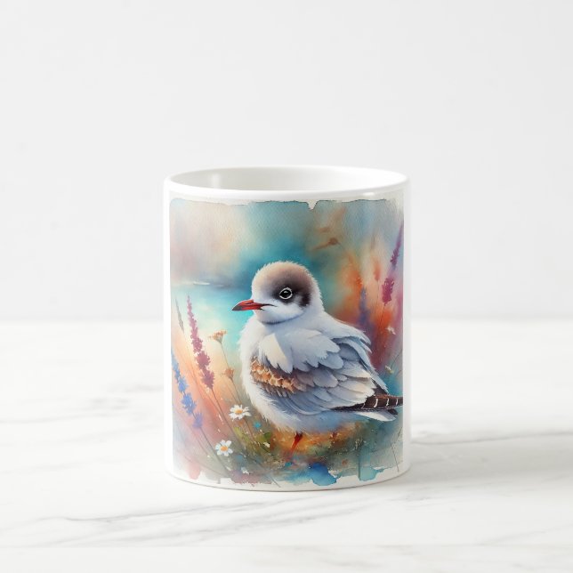 Little Gull 170724AREF112 - Watercolor Coffee Mug (Center)