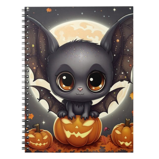 Little Halloween Bat Notebook (Front)