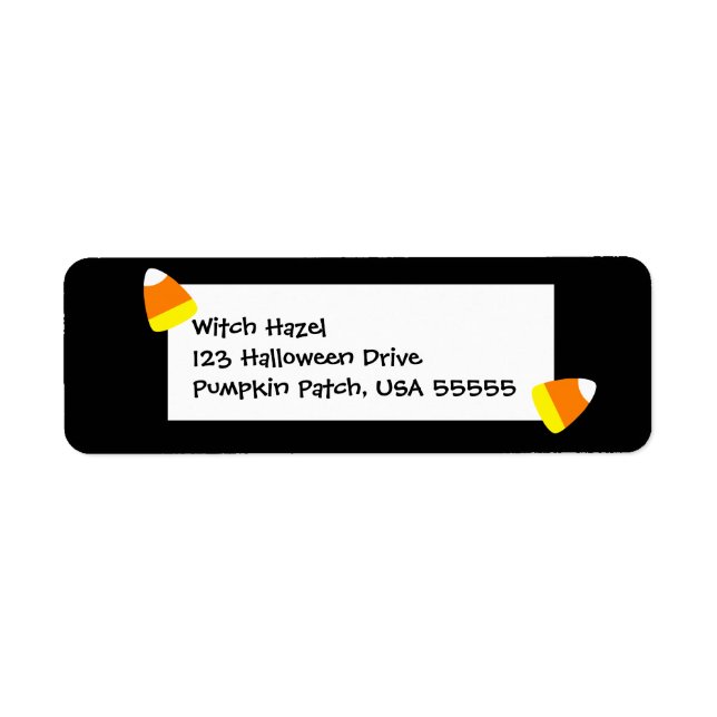 Little Halloween Candy Corn (Front)