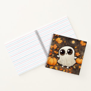 Little Halloween Ghost  Notebook