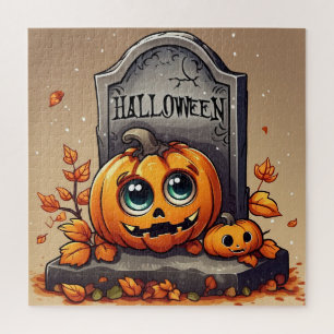 Little Halloween Gravestone Jigsaw Puzzle