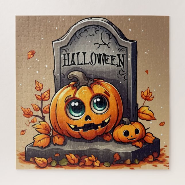 Little Halloween Gravestone Jigsaw Puzzle (Vertical)
