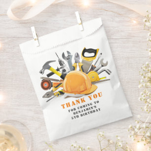 Little Handyman Tool Birthday Party Favour Bag