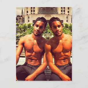 Little Havana Twins Postcard