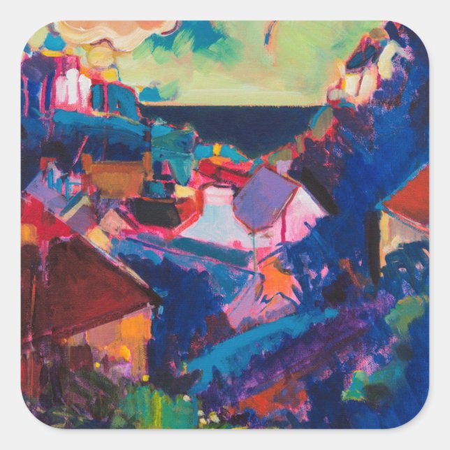 Little Haven Square Sticker (Front)