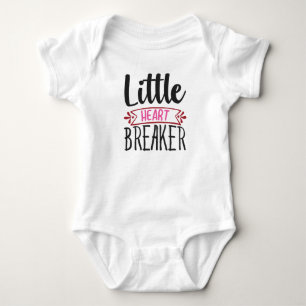 Little Heart Breaker Valentine's Day Baby Bodysuit